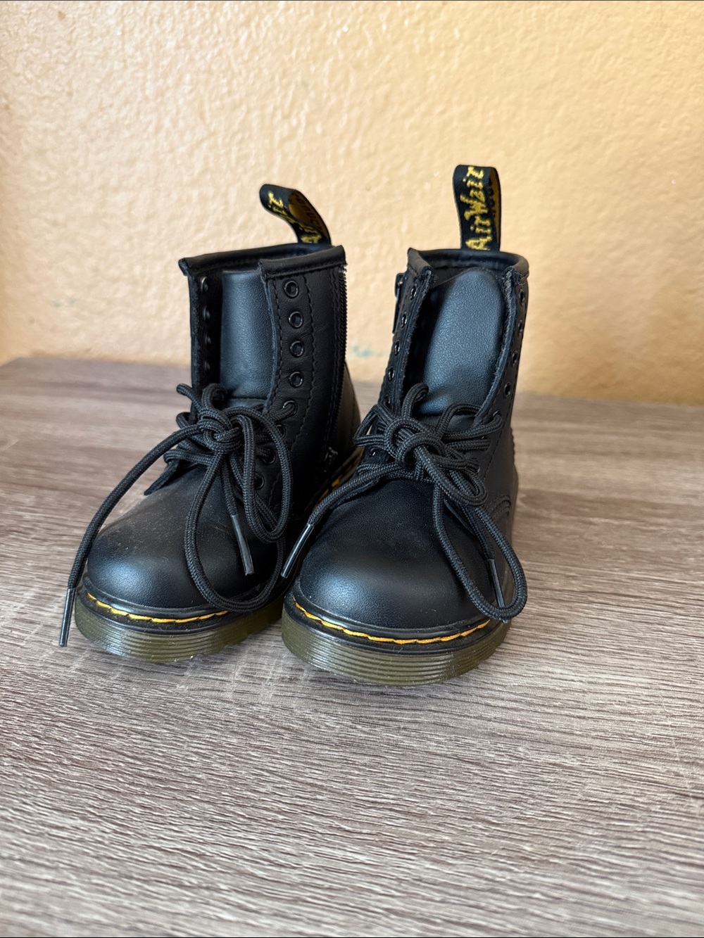 Kids size 7 Dr. Martens black boots